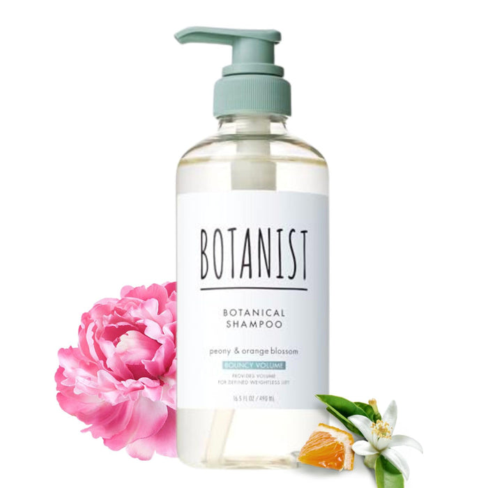 Botanist Bouncy Volume 洗发水 490 毫升 植物护发 不含硅油