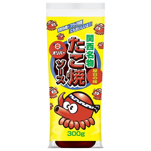 Oliver Sauce Takoyaki Delight 300G Authentic Flavor Japanese Sauce