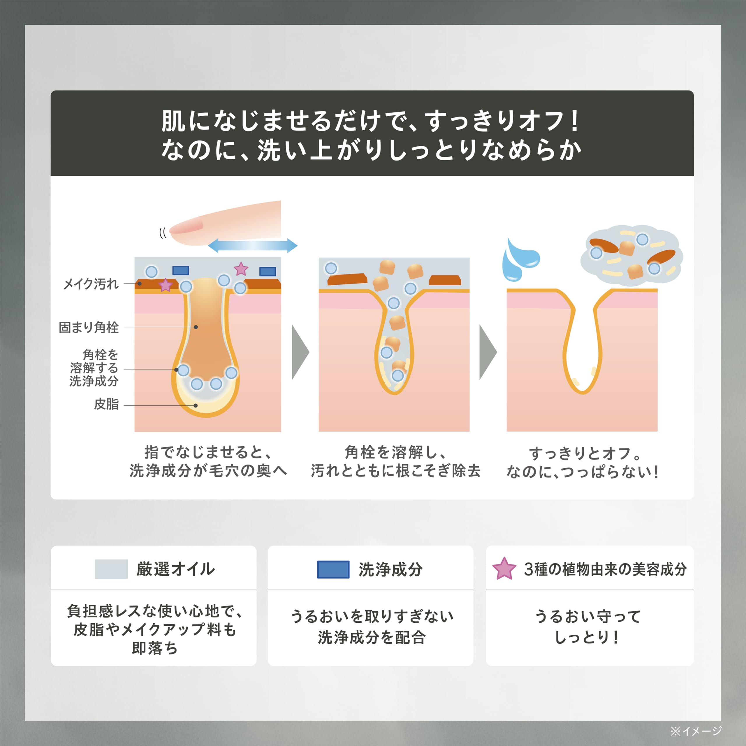 One By Kose Cleansing Pore Clear Oil Refill 160ml for Makeup Removal