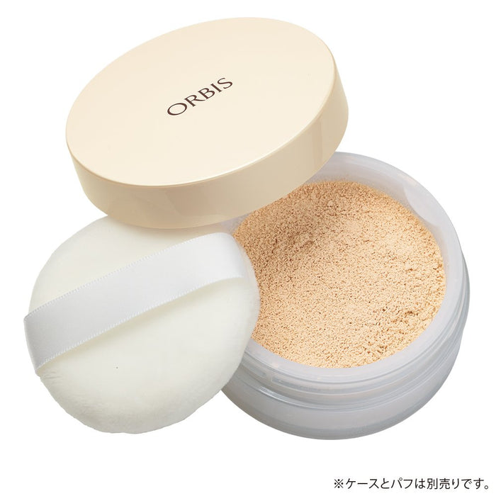 Orbis 散粉补充装 天然 15G | 袋装散粉 | Orbis 化妆品