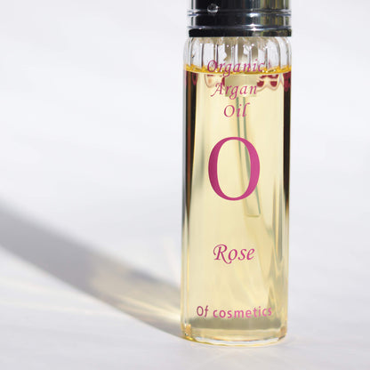 Of Cosmetics Organic Argan Skin Oil 40Ml Rose Scent Night Care with SPF