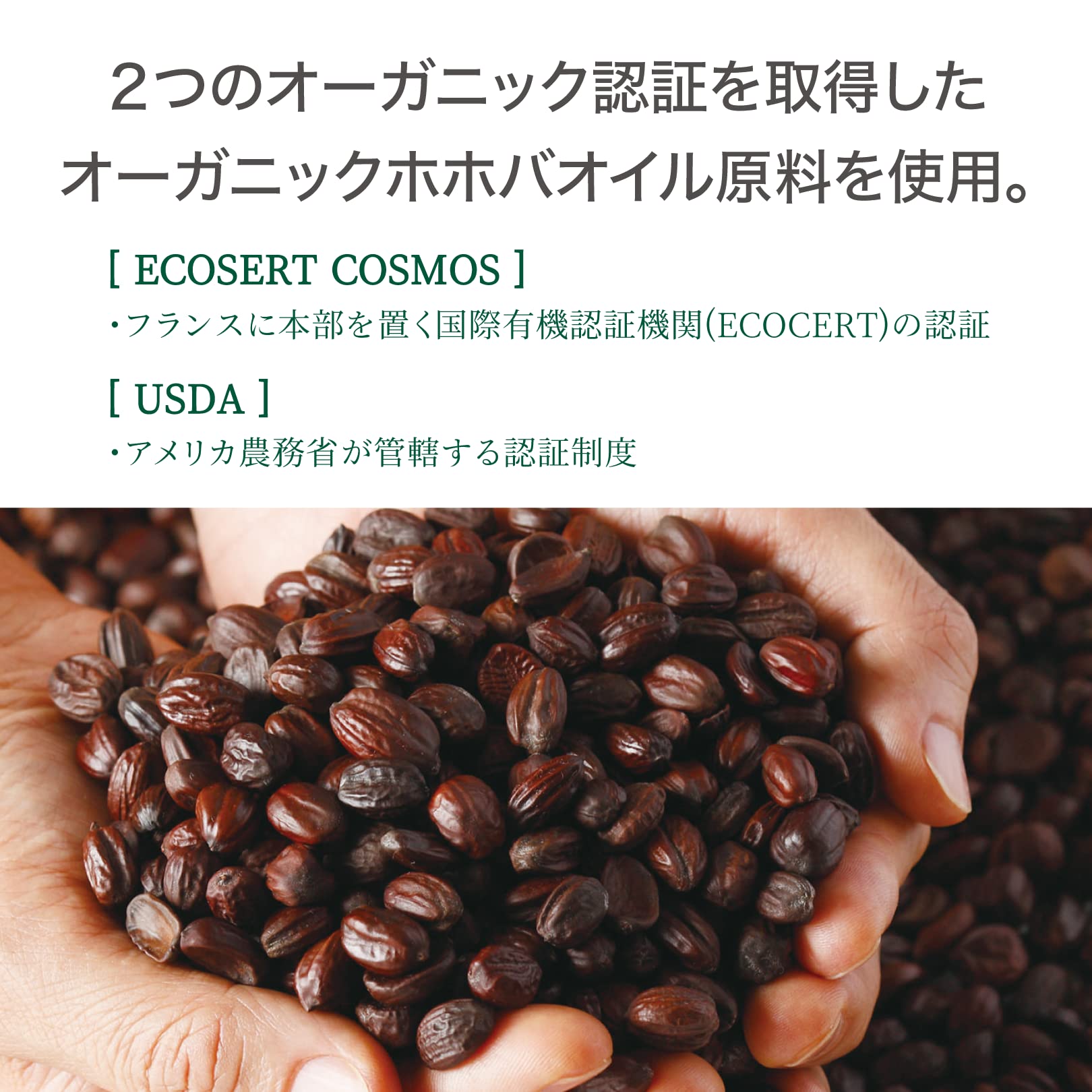 Of Cosmetics Organic Pure Gold Jojoba Oil 40Ml Fragrance-Free Antioxidant