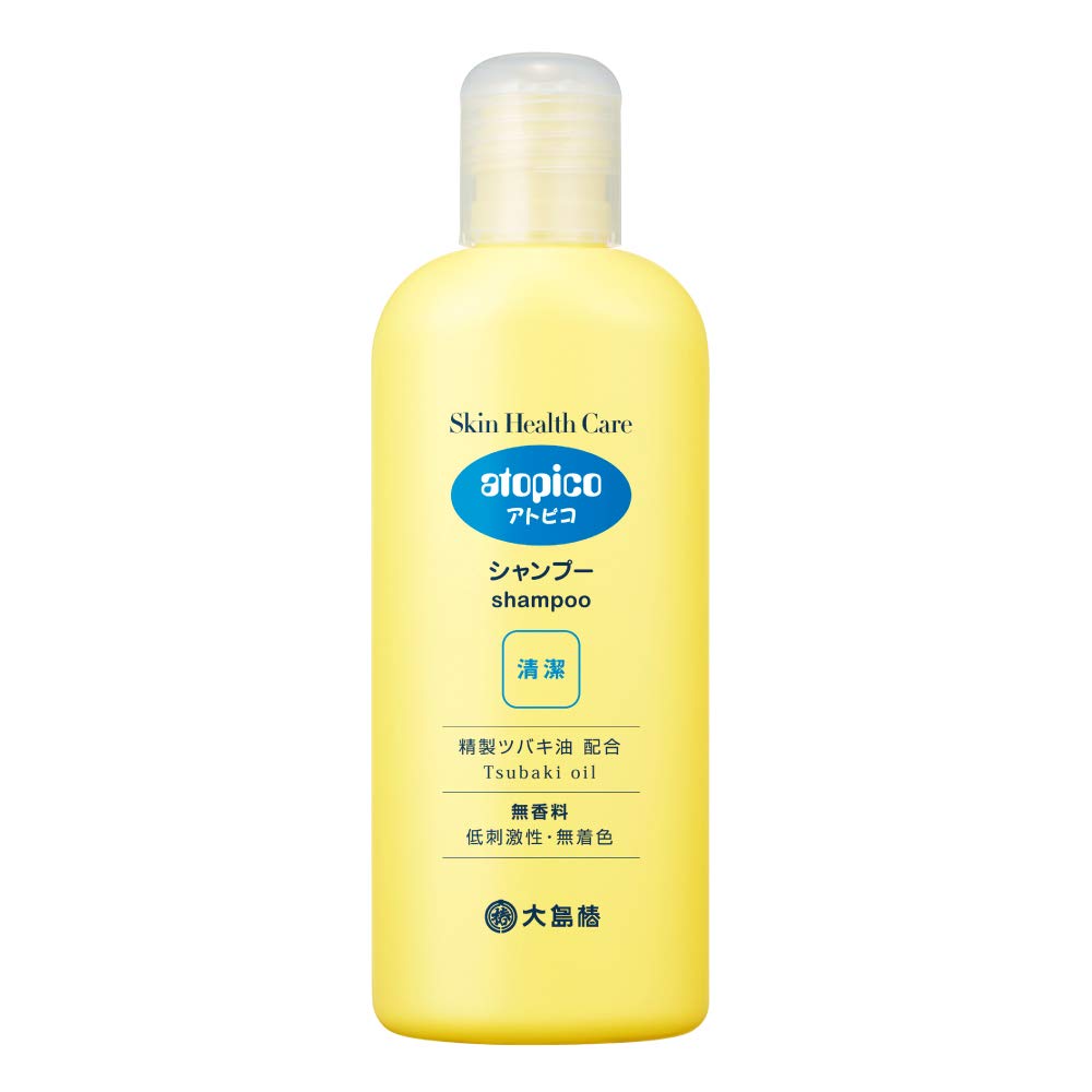 Atopico Oshima Tsubaki Skin Healthcare Shampoo 250ml for Sensitive Dry Skin