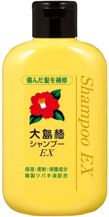 Camellia Oshima Ex Shampoo 300ml - Firm & Strengthen Hair with Tsubaki
