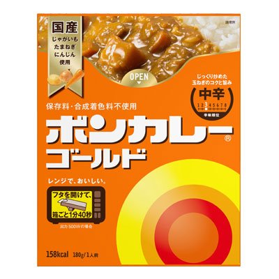 Otsuka Foods Bon Curry Gold Medium Spice Japanese Curry 180G