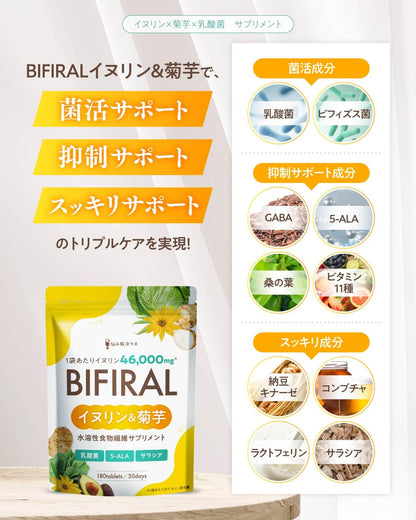 Asahi Group Foods Inulin & Jerusalem Artichoke 30-Day Fiber Boost 46,000mg