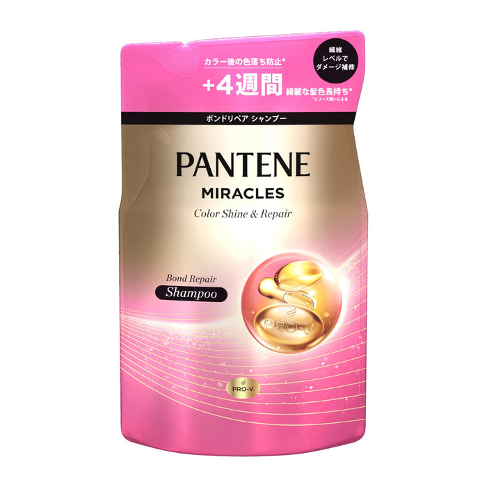 Pantene Miracles Bond Repair Color Shine & Repair Shampoo Refill 350G