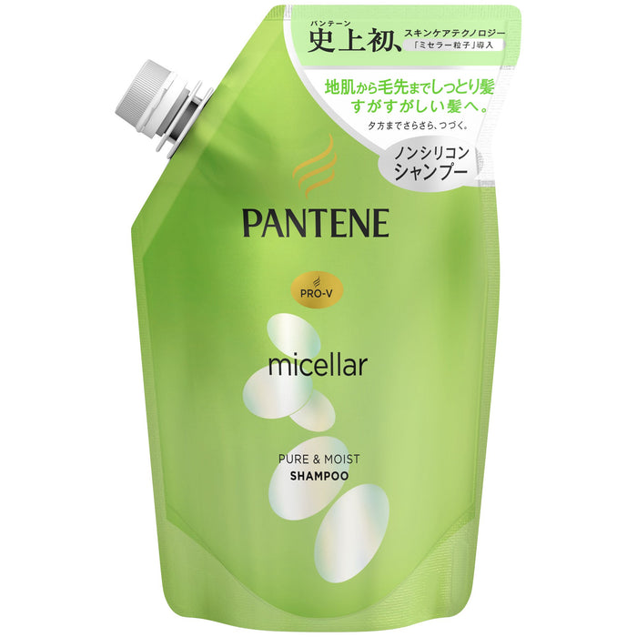 Pantene Micellar Shampoo Pure & Moist Refill 350ml