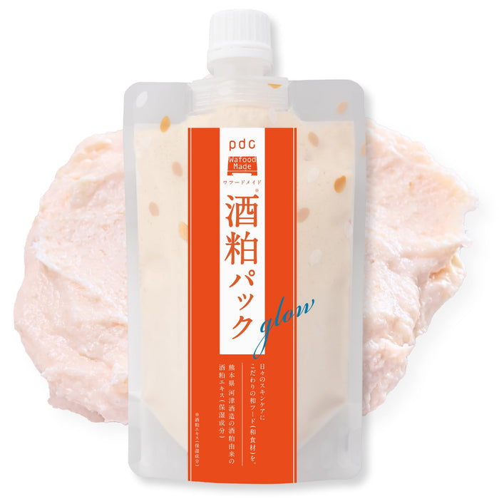 Wafood Made Sakekasu Pack Glow Face Mask - 170g Radiant Skin Care