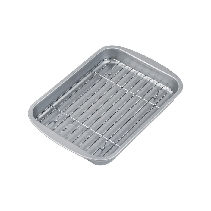 Pearl Metal Tempura Tray with Draining Rack HW-7017 for Fried Foods