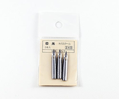 Tachikawa Pin Nikko Comic Pen Nib N-5 School 3-Pack