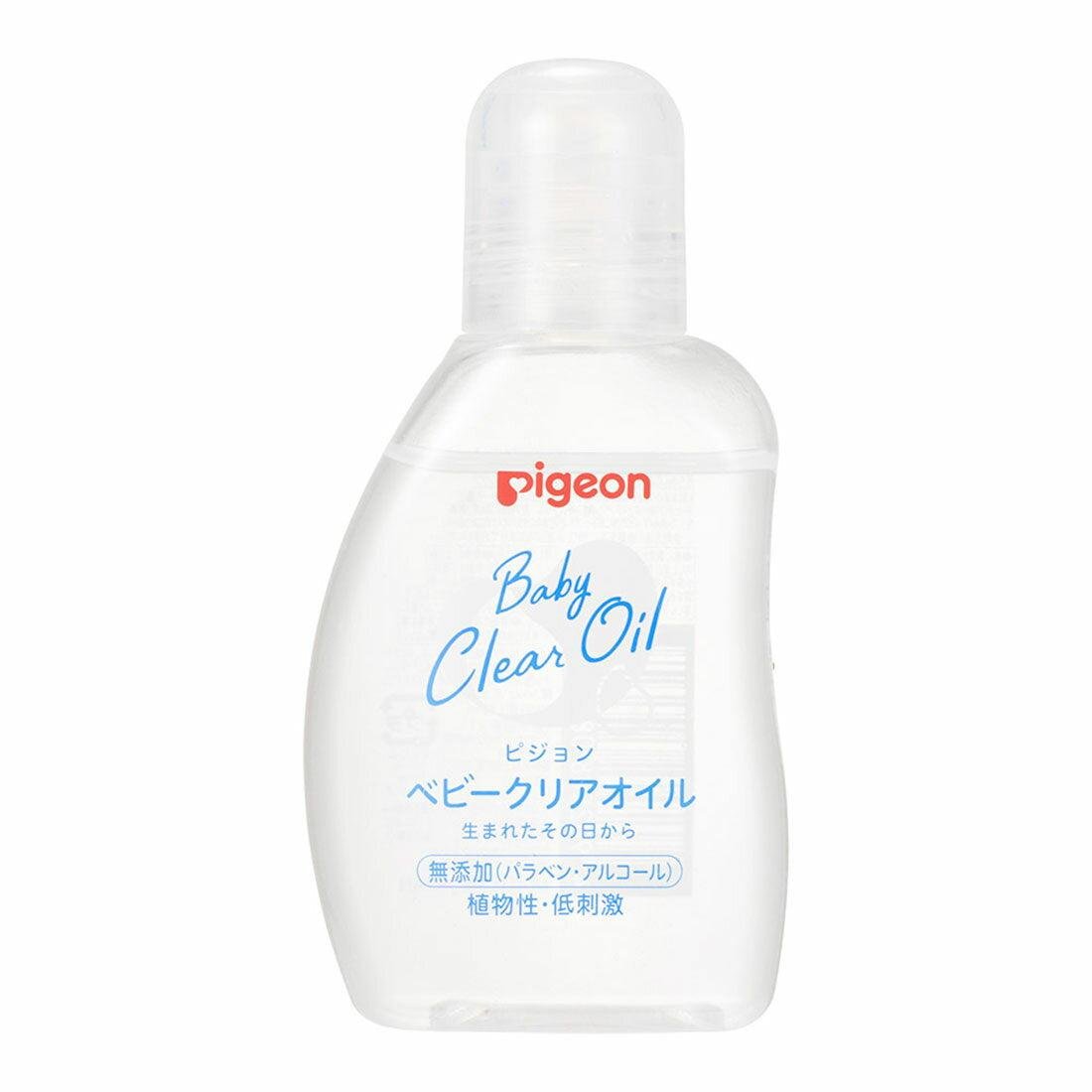 Pigeon Baby Clear Moisturizing Oil 80mL for Gentle Baby Skin Care