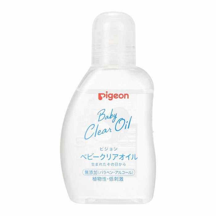 Pigeon Baby Clear Moisturizing Oil 80mL for Gentle Baby Skin Care