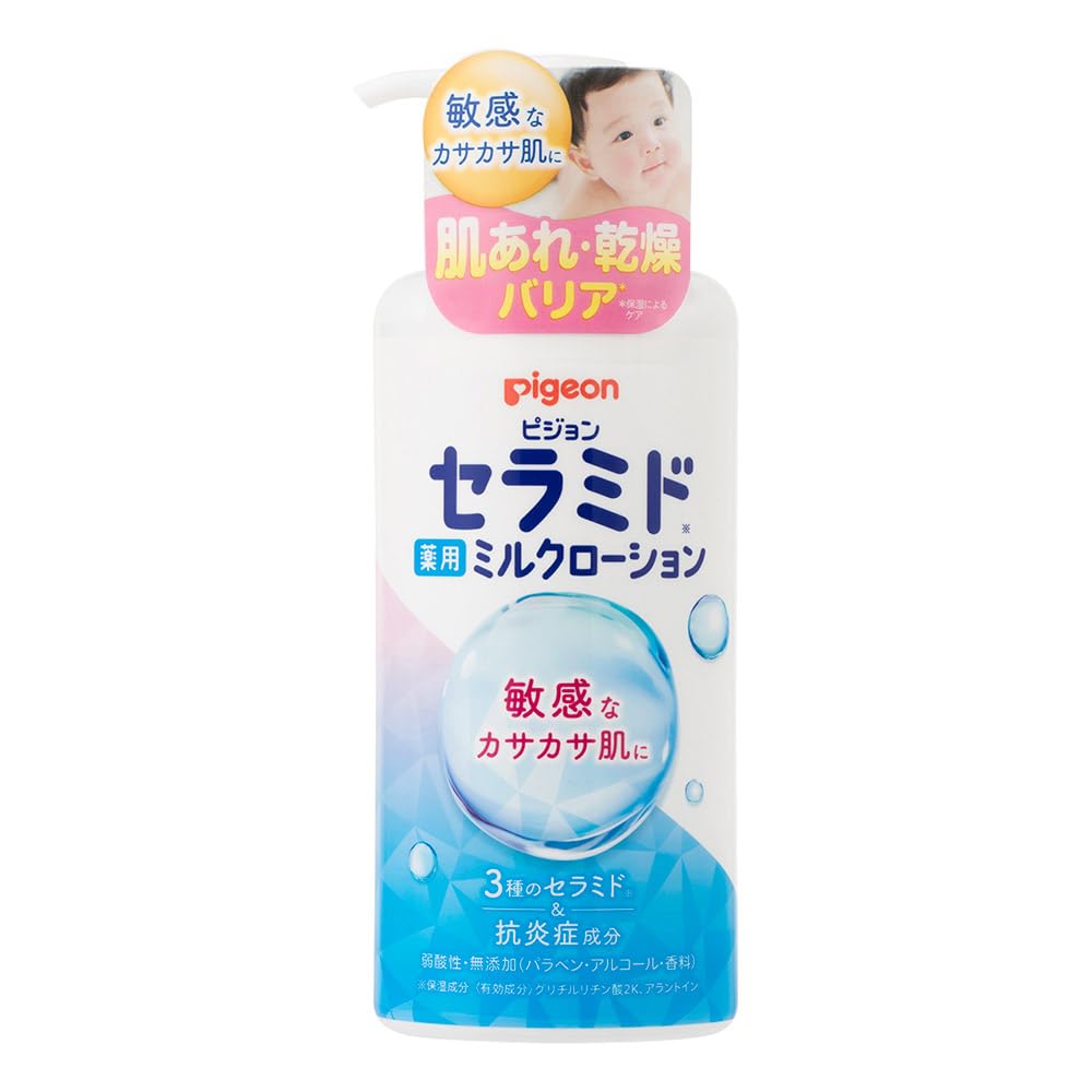 Pigeon Medicated Milk Lotion 300G for Soothing Skin Care