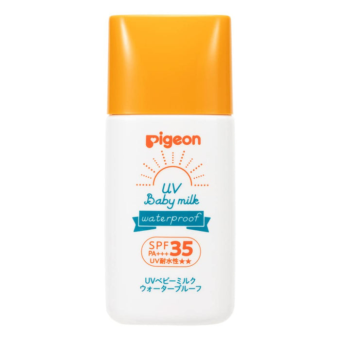 Pigeon UV 婴儿牛奶防晒霜 SPF35 防水 50ml