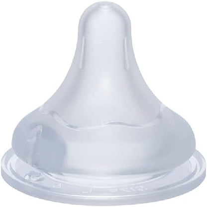 Pigeon L Größe Muttermilch Sensation Sauger Silikon Drei-Schnitt 6-9 Monate 2er-Pack