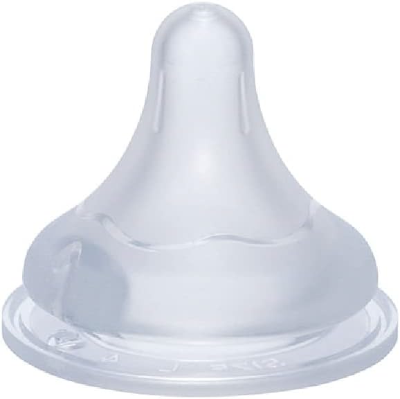 Pigeon L Größe Muttermilch Sensation Sauger Silikon Drei-Schnitt 6-9 Monate 2er-Pack