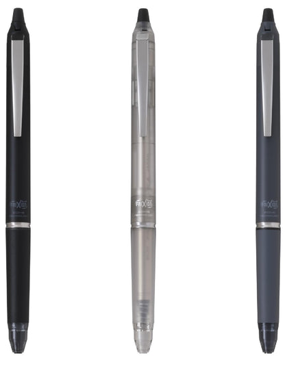 Pilot Frixion Ball Knock Zone 0.7mm Black Retractable Ballpoint Pen