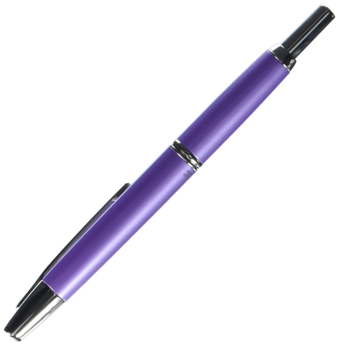 Pilot Capless Decimo Violet Fountain Pen with Bold Tip