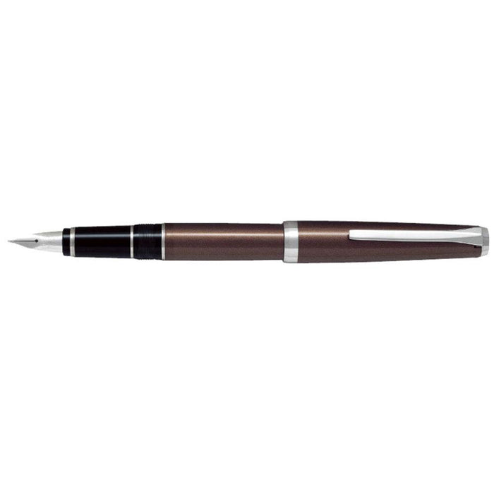 Pilot Erabo 14K 棕色笔尖钢笔高品质书写工具