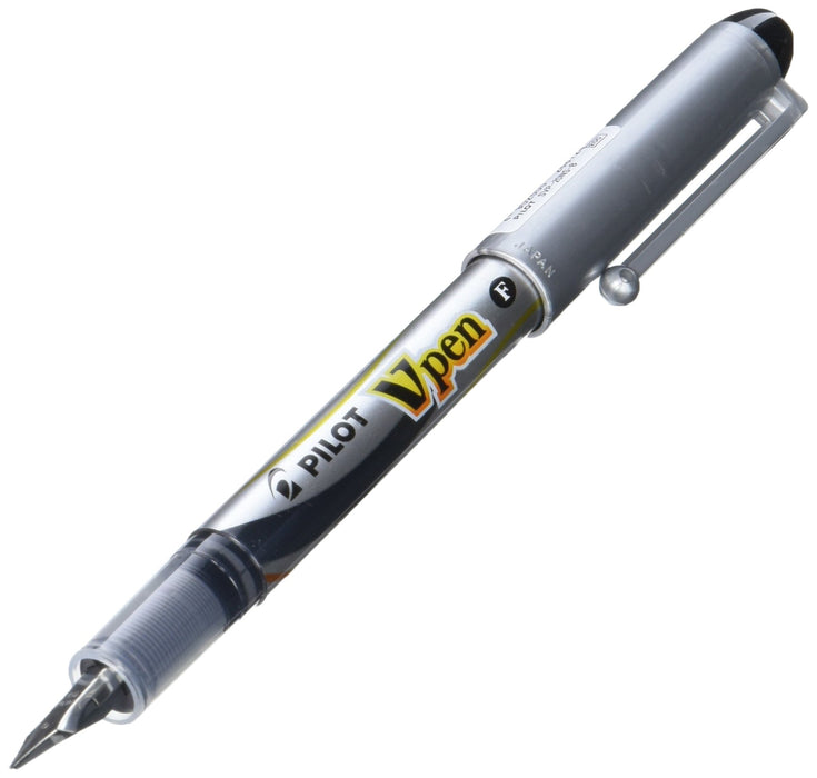 Pilot Fine Nib Disposable Fountain Pen with Black Ink SVP-20NS-B