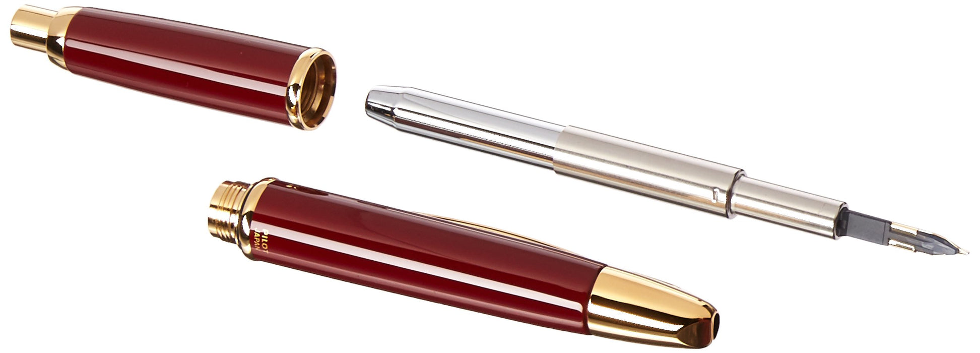 Pilot Capless Deep Red Fountain Pen with Fine Point FC-15SR-DRF