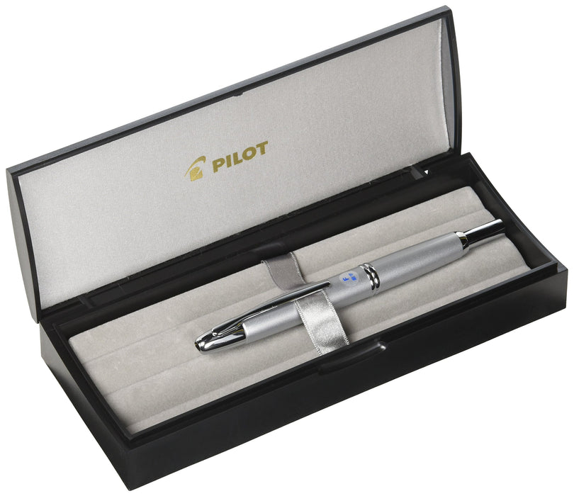 Pilot Capless Silver Fountain Pen FCN1MRSF Model by Pilot