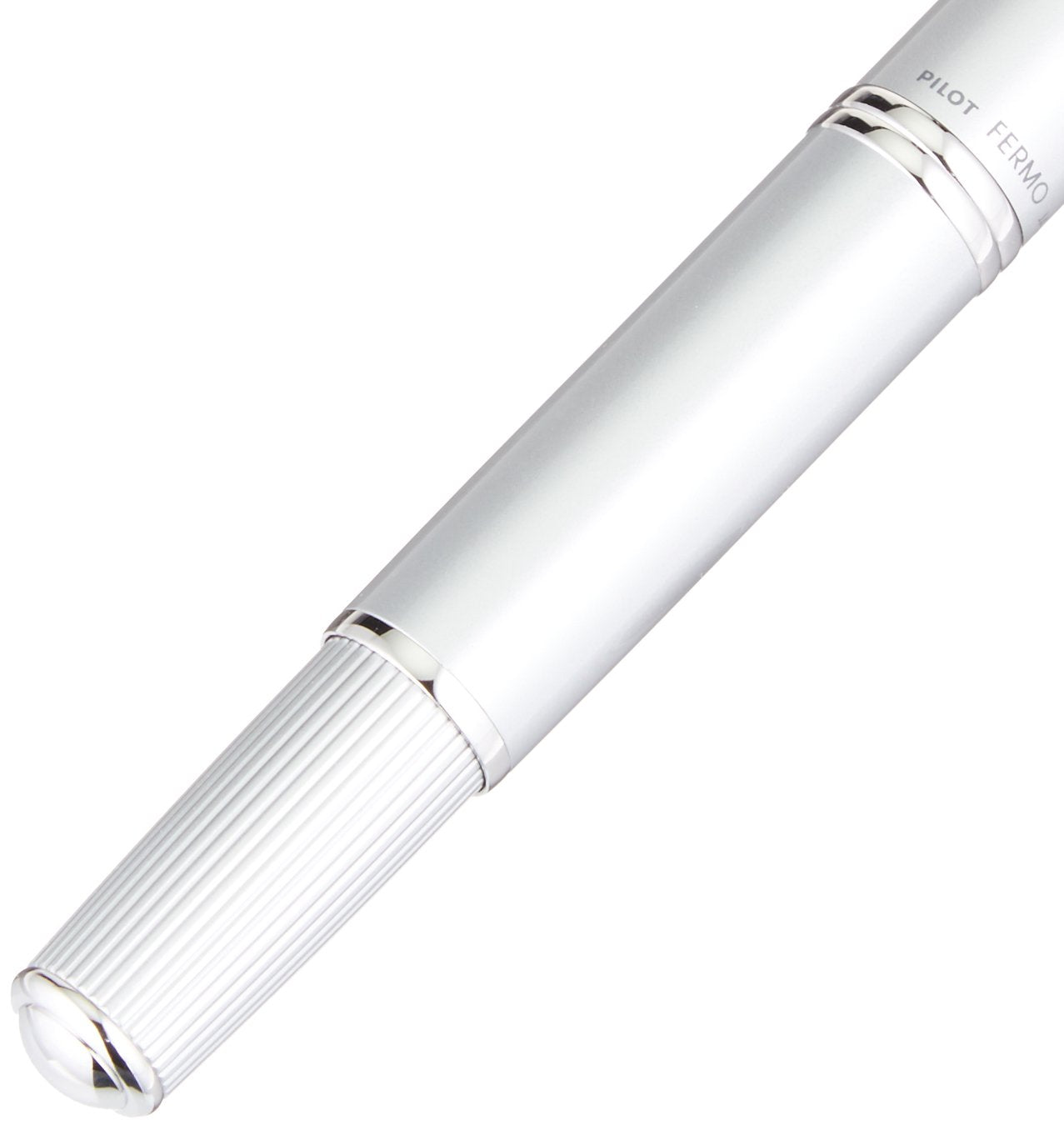 Pilot Capless Fermo Diamond Silver Medium Point Fountain Pen FCF-2MR-DS-M