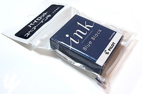 Pilot Blue-Black Fountain Pen Ink Cartridges Pack of 12 PIRF12SBB