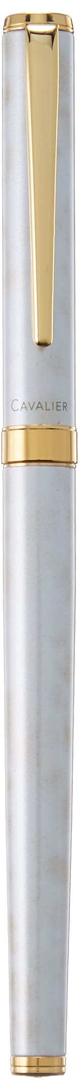 Pilot Cavalier Fountain Pen Fine Gold & White Japan Fcan-5Sr-Gdwf