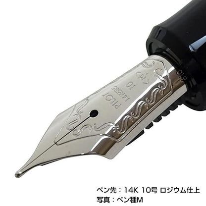 Pilot Custom Heritage Marble Blue Fine Nib Fountain Pen