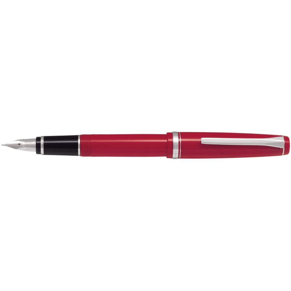 パイロット エラボー 極細字 軟 レッド 万年筆 FE-18SR-R-SEF