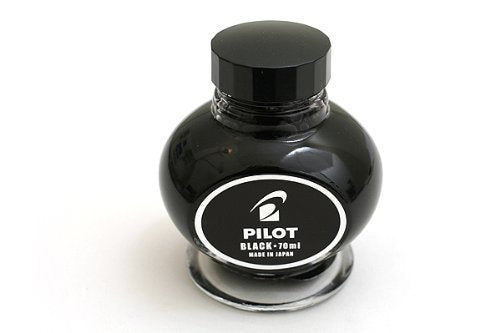 Pilot Fountain Pen Black Ink-70-B 70ml - High-Quality Writing Tool from Pilot