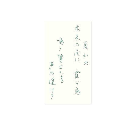 Pilot Iroshizuku Mini Fountain Pen with 15ml Dark Green Ink