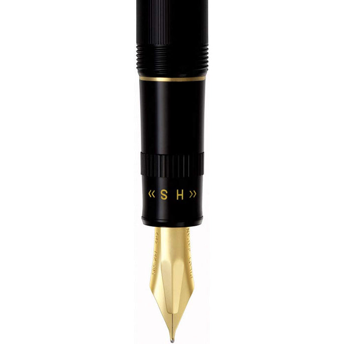 Pilot Justus 95 Medium Fine Fountain Pen in Stripe Black - Fj-3Mr-Sb-Fm