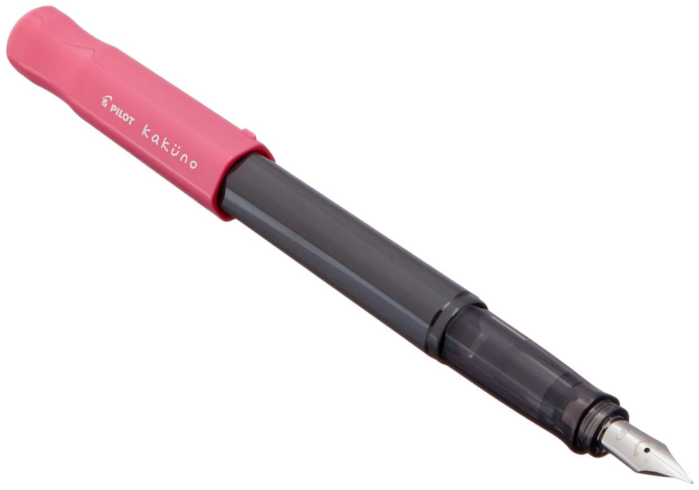 Pilot Kakuno F Pink Fountain Pen - Signature Writing Tool by Pilot