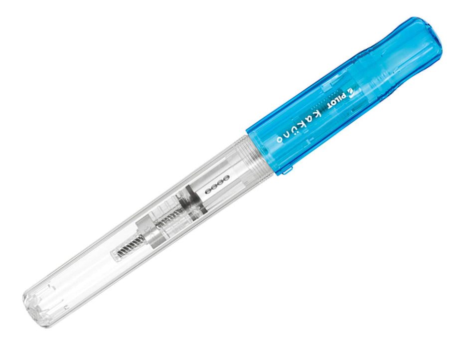 Pilot Kakuno Limited Edition Fine Fountain Pen in Transparent Light Blue