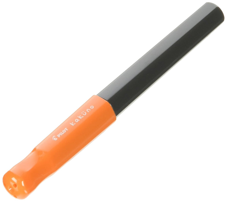 Pilot Kakuno M Orange Fountain Pen - Quality Ink Writing Tool by Pilot