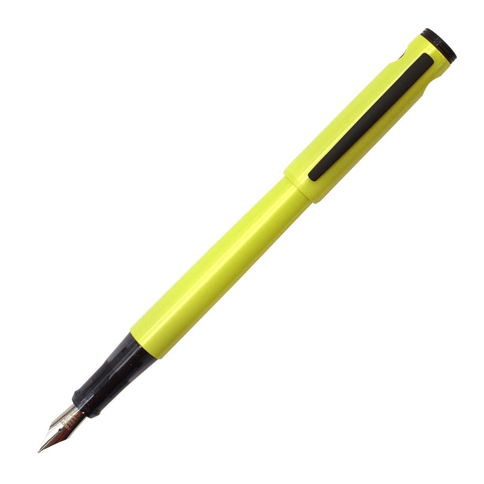 Pilot Lightive F Fine Point Active Yellow Fountain Pen - Pilot Flt2Srayf