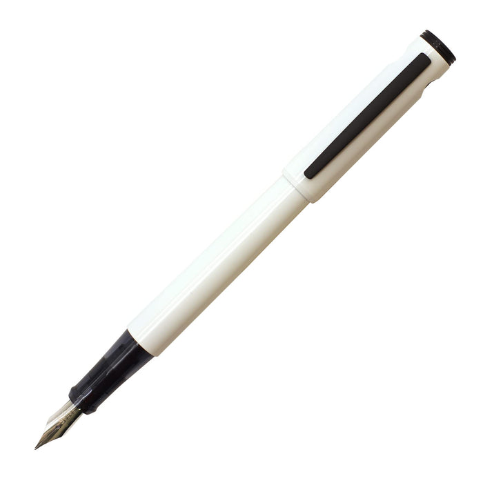 Pilot M Medium Point Fountain Pen Lite Active White Flt2Srawm Model