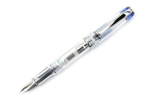 Pilot Prera Colorful Blue Fountain Pen for Calligraphy Transparent Design FPRN350R-TLCM