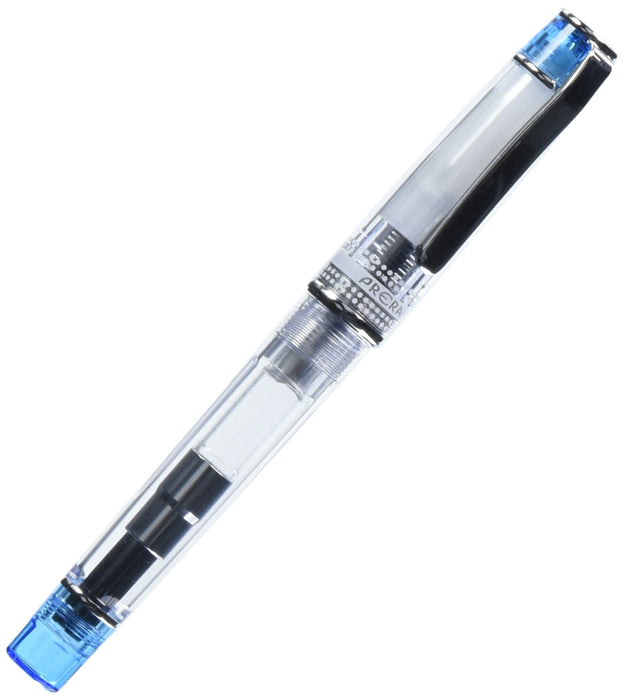 Pilot Prera Fine Point Fountain Pen - Transparent Light Blue Color