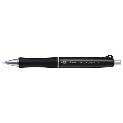 Pilot Dr. Grip Mechanical Pencil 0.3mm Black - Smooth Writing Comfort
