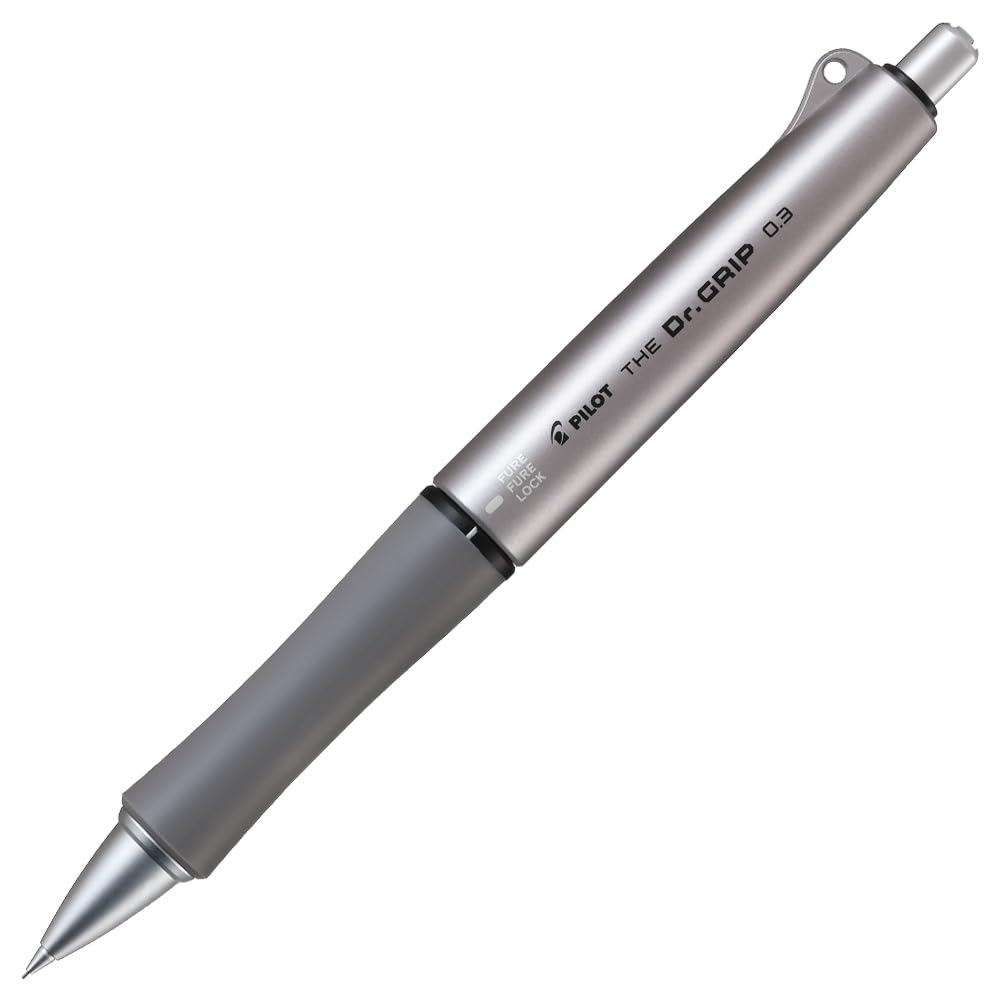 Pilot Dr. Grip 0.3mm Mechanical Pencil Gunmetallic HTDG13GM