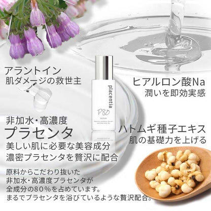 Placenta Placentia Serum 33Ml - Hydrating Face Serum for Radiant Skin