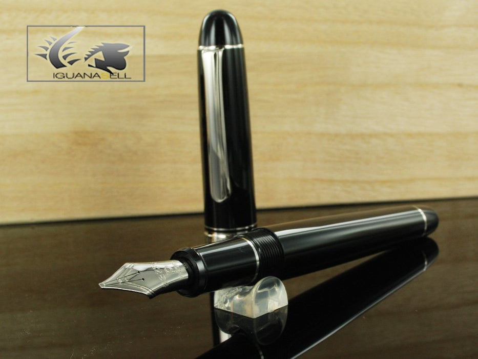 Platinum #3776 Century Music Black Fountain Pen - Platinum Brand