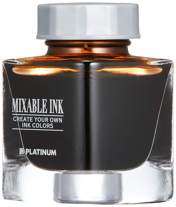 Platinum Fountain Pen with Mixable Earth Brown Bottle Ink Inkm-1000-62