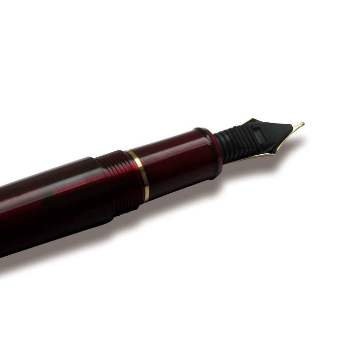 Platinum #3776 Century Burgundy Extra Thick Fountain Pen