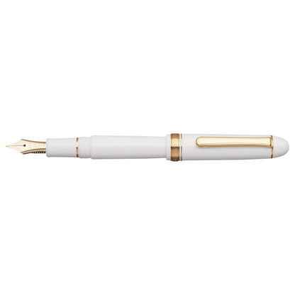 Platinum Fountain Pen #3776 Century Chenonceau White Fine Point Pnb-15000#2-2