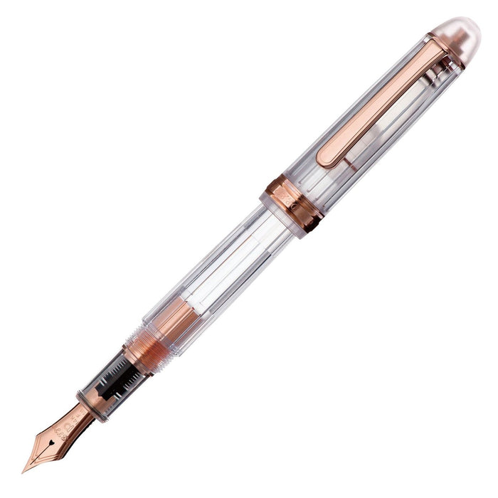 Platinum Fountain Pen - #3776 Century Nice Rose Fine Point Pnb-20000R#5-2